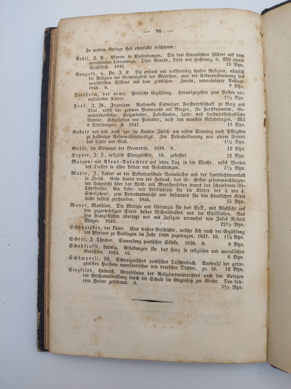 Bücher: HELVETIENS BERÜHMTE MÄNNER - 1833  – Gebraucht aus Goldach von Gaip 6