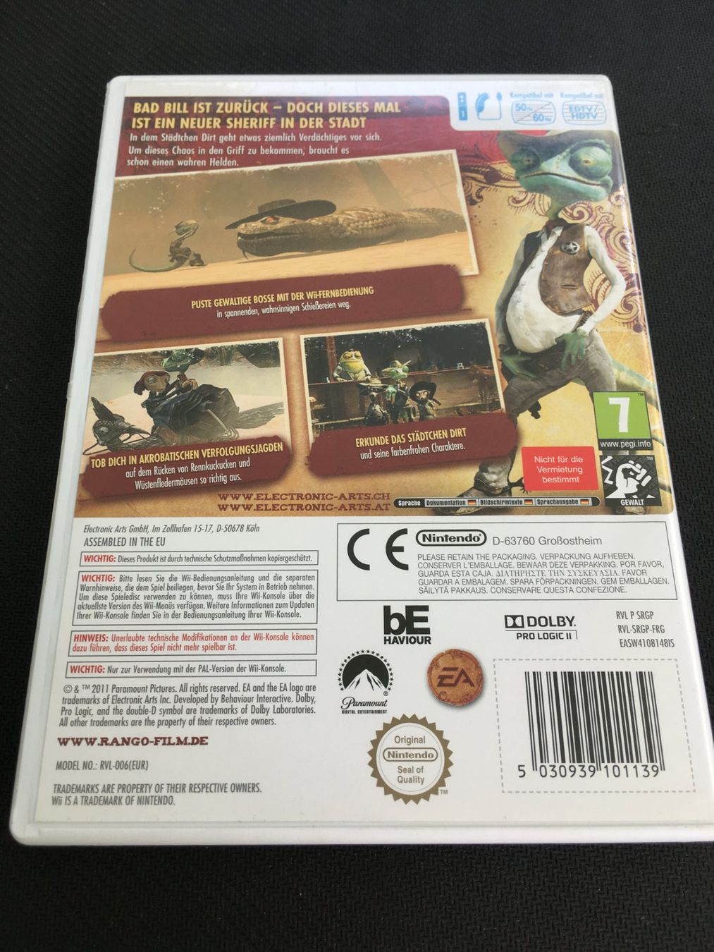 Nintendo Giochi: Rango - Nintendo Wii – Usato da St.Gallen venduto da Punktchen01 1
