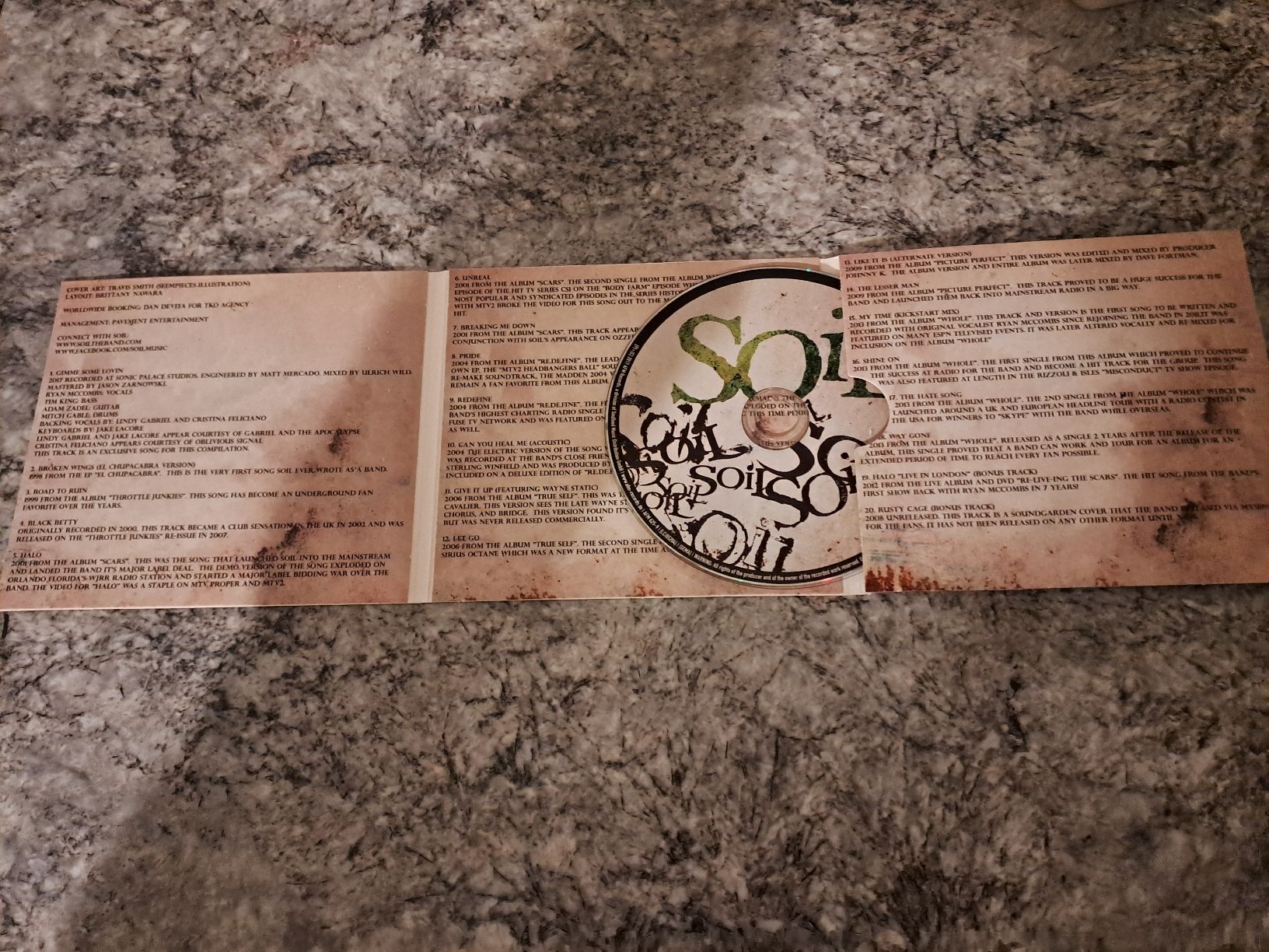 CDs: CD  SOIL  "Scream : The Essentials" AFM Records – D'occasion à Uetendorf par Essiggurken 2