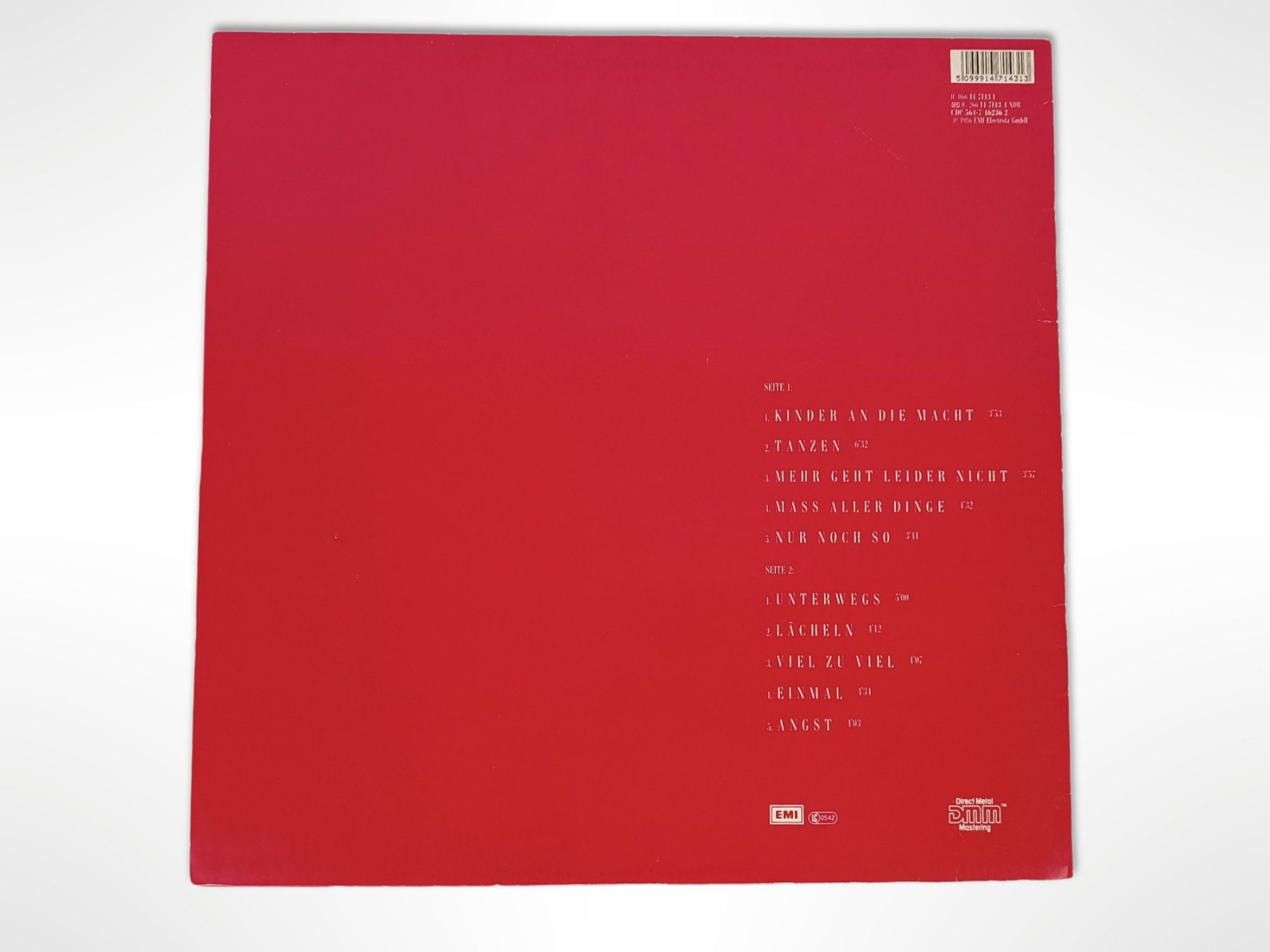 Dischi in vinile: Vinyl HERBERT GRÖNEMEYER Sprünge – Usato da Suhr venduto da Restwert_Suhr 2