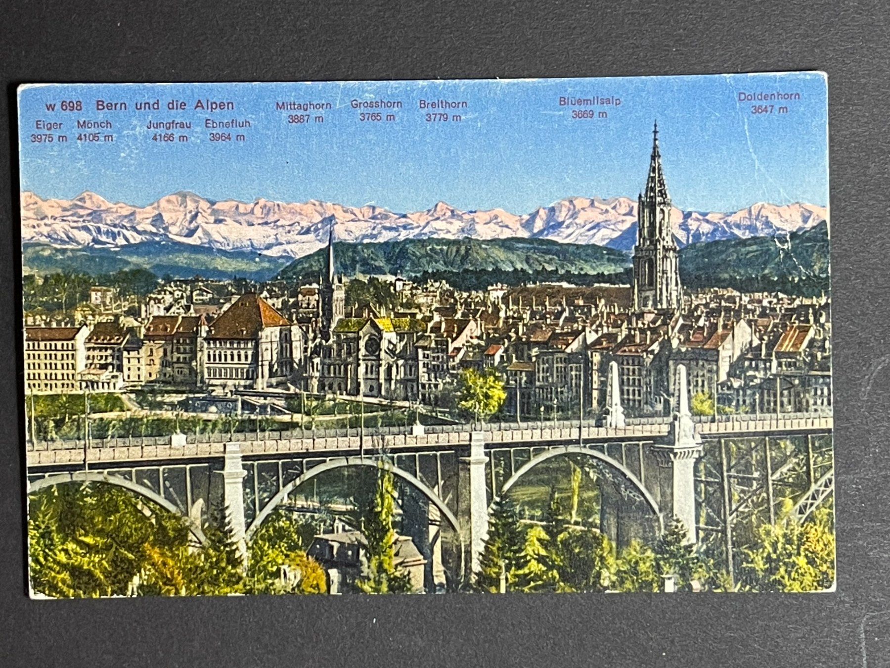Ansichtskarten: Bern – Gebraucht aus Steg VS von _vinci_