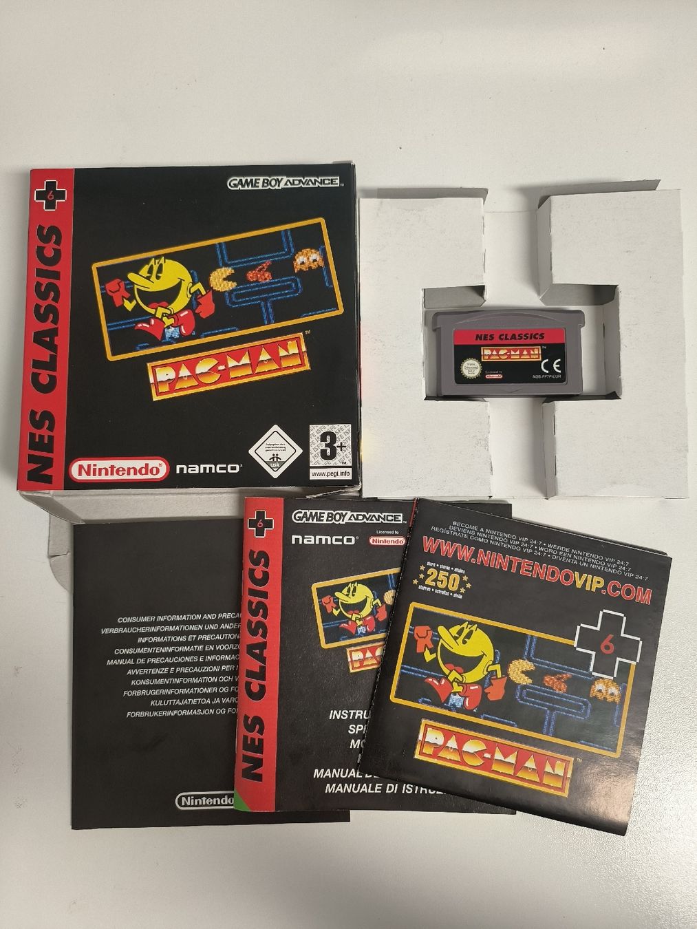 Giochi: Pacman Gameboy Advance GBA OVP – Usato da Lachen SZ venduto da JDM_Seikatsu