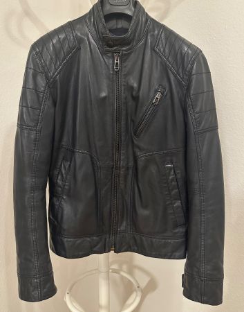 JOOP! Lederjacke Herren Schwarz Gr.M Leder