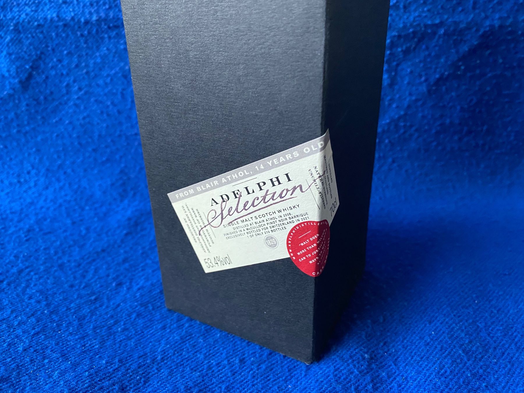 Bevande alcoliche: Blair Athol by Adelphi Selection (14y, 53.4%, 2006) – Nuovo e nell'imballaggio originale da Muttenz venduto da Flyaway747 4