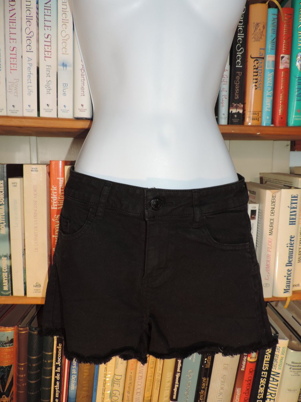 Pull&Bear Pantaloni: short noir stretch Pull & Bear – Usato da Genève venduto da Axelle333 4