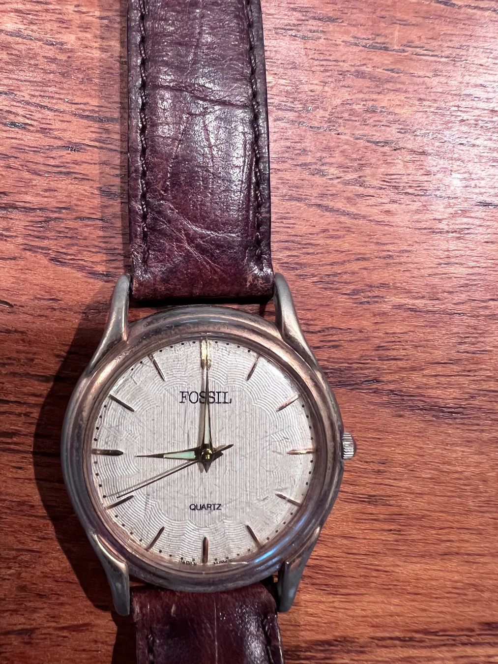 Fossil Orologi: Fossil, seltene Retrouhr, 90 er – Usato da Richterswil venduto da Solemare47Nicole