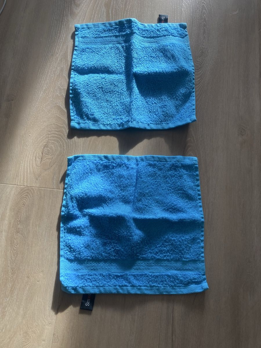 Badetücher: Blaues Frottiertücher-Set – Gebraucht aus Zürich von Timbera 3