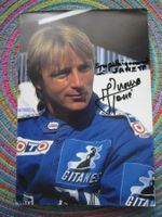 RENE ARNOUX FORMEL1 FAHRER AUTGRAMMKARTE ANTIK