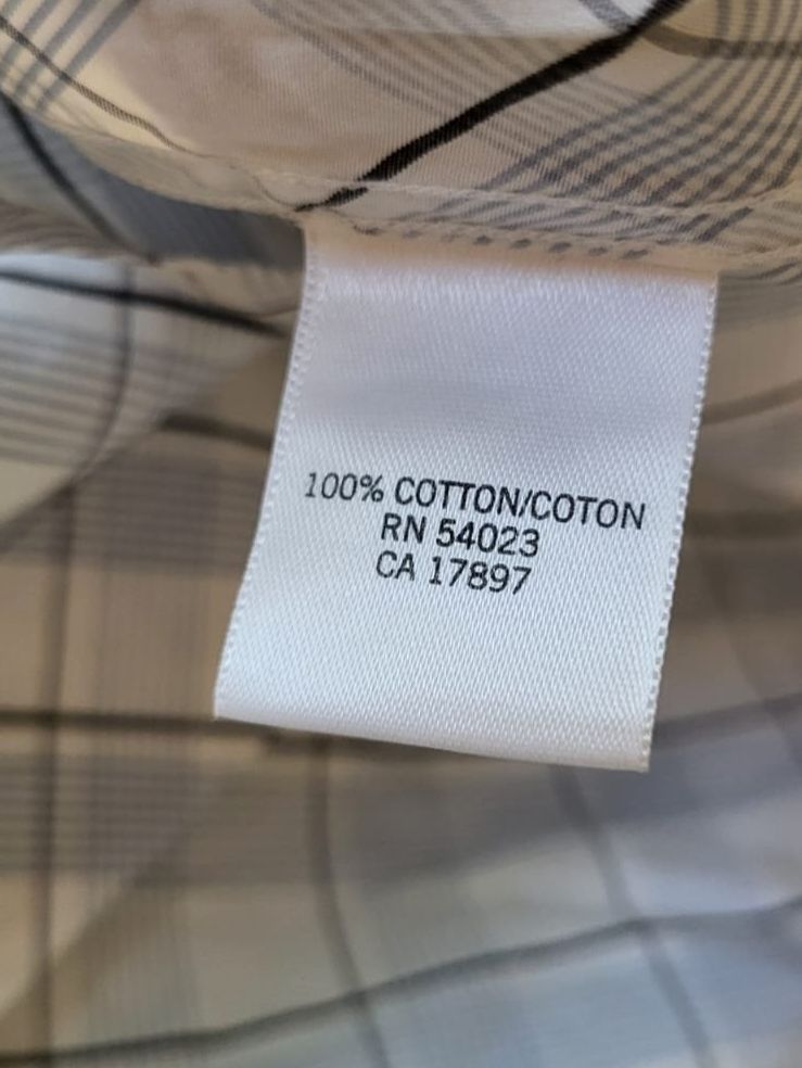 Banana Republic Hemden: Hemd von Banana Republic mit einem diagonalen Karomuste – Gebraucht aus Curio von mia_vb5z 4