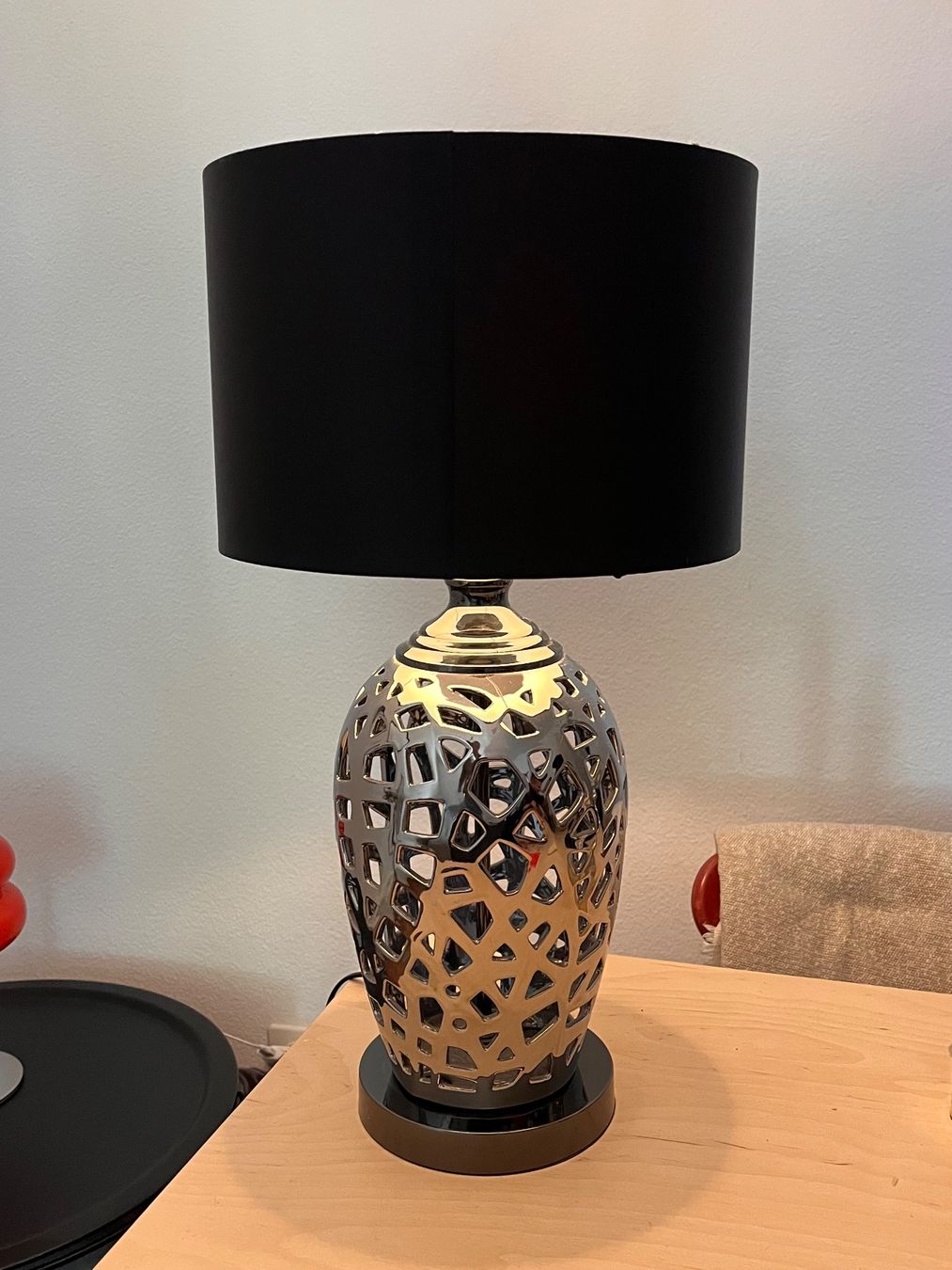Lampade: Lampe Schwarz / Chrome – Usato da Bern venduto da ann_9ynd 1