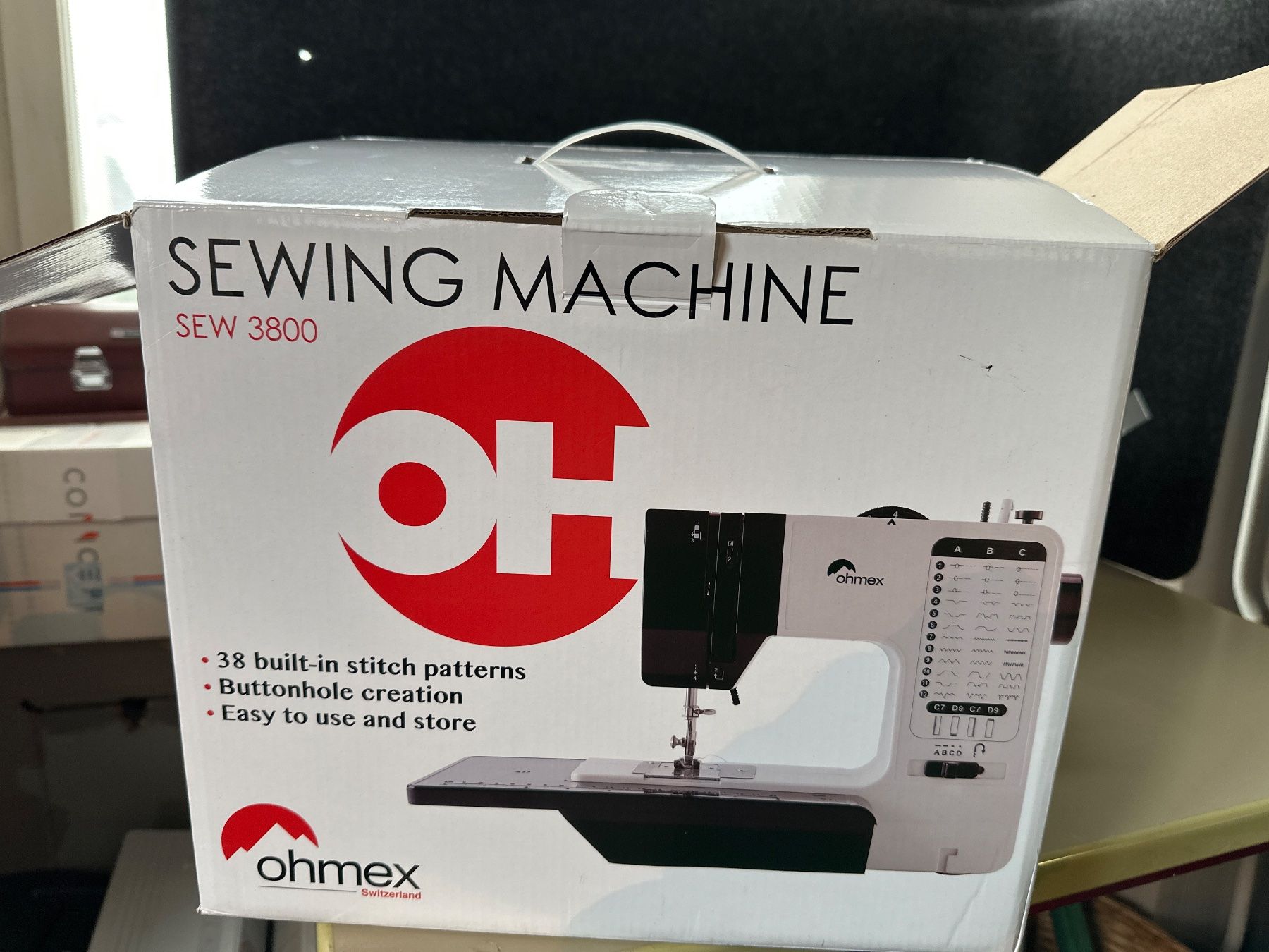 Ohmex Macchine da cucire: Sewing Machine SEW 3800 – Usato da Brügg BE venduto da TSP02 2