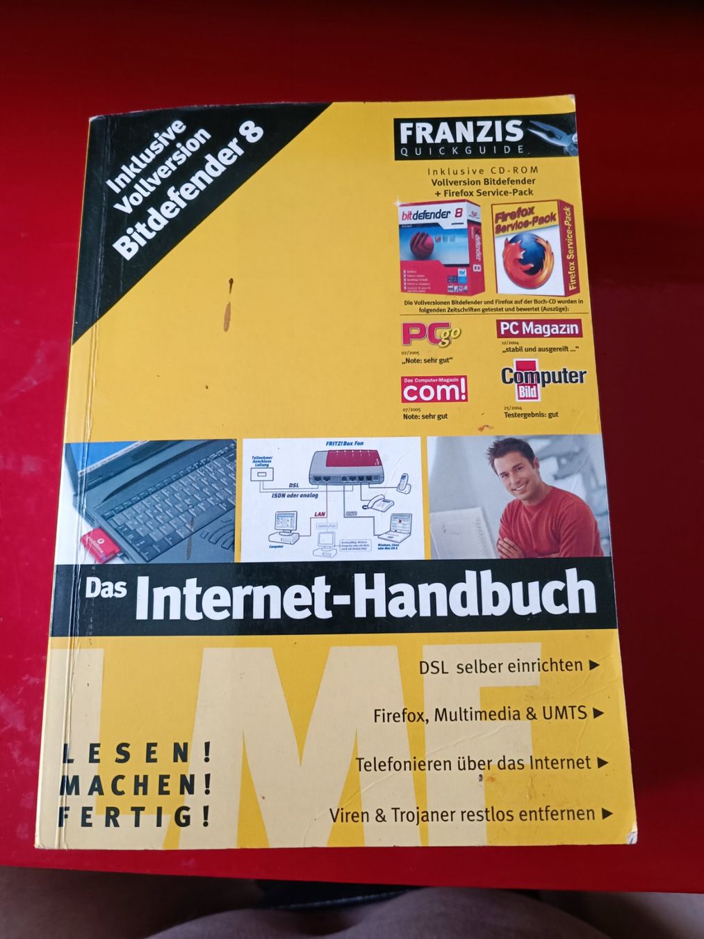 Bücher: 1 INTERNETHANDBUCH inklusiv Vollversion BITDEFENDER 8 fast – Gebraucht aus Glis von MYS-Wallis2020