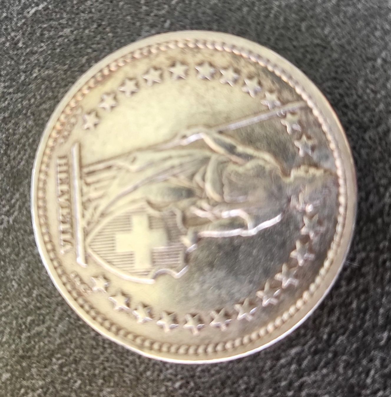 Tutti le monete: 2x   2 FR  Münze 1939 Silber – Usato da Kriens venduto da tobi-card 1