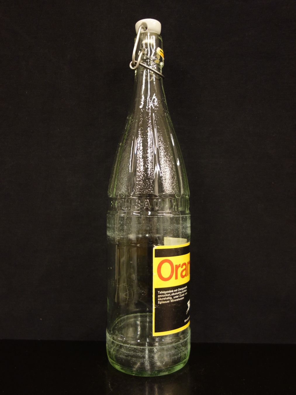 Bicchieri, Caraffe & Bottiglie: alte Flasche ORANGINA 1969 SIEGWART – Usato da Kerzers venduto da Flaschenposten 3