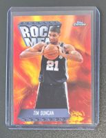 NBA Tim Duncan 1998-99 Topps Chrome Refractor Card