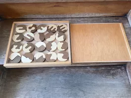 Hamekko Holzpuzzle Japan Montessori Rarität VERSAND 13.-