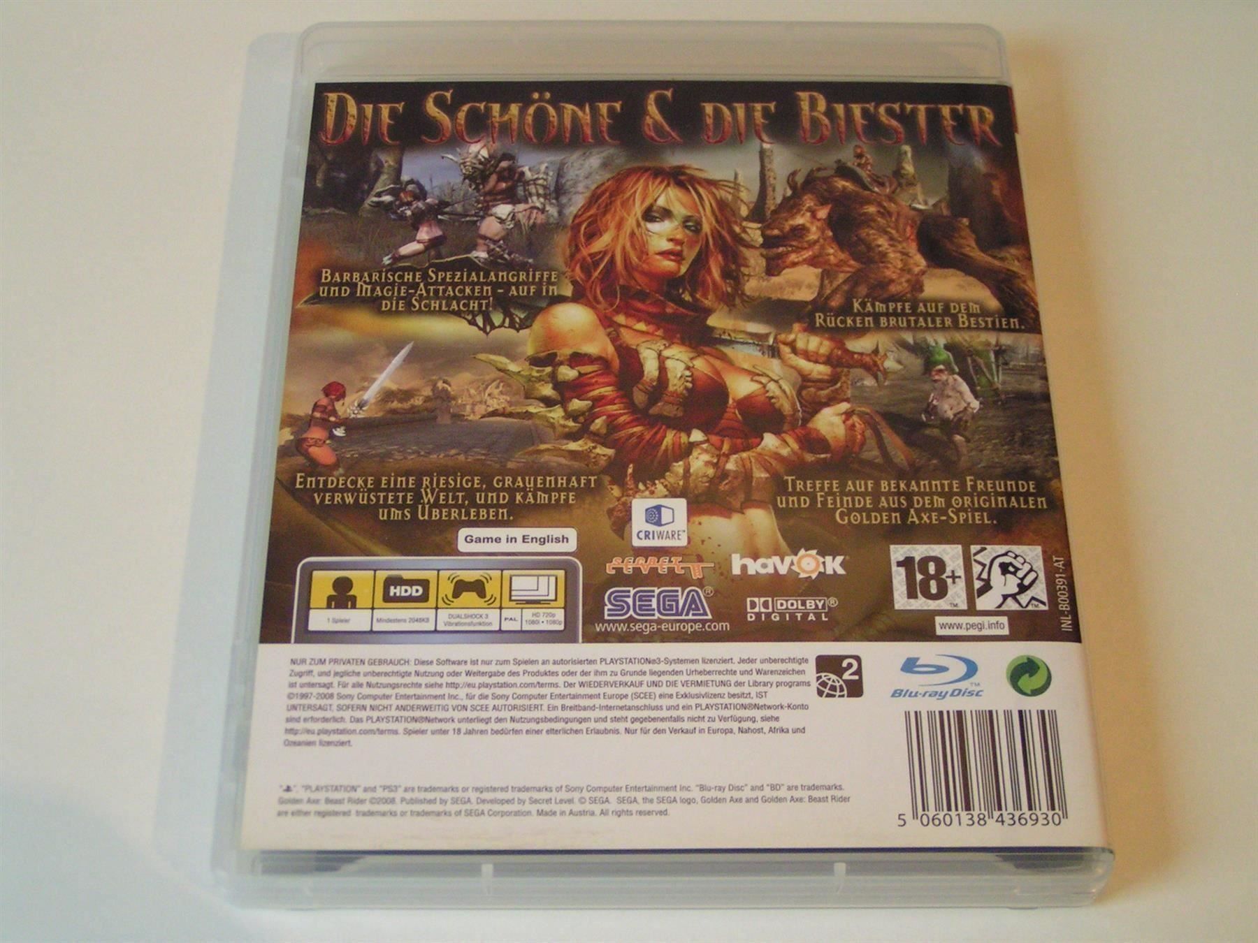 Sony Giochi: Golden Axe: Beast Rider – Nuovo (secondo la descrizione) da Pfungen venduto da Himbogame 1