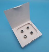 SET 4x Original Volkswagen Zierventilkappen Ventilkappen NEU
