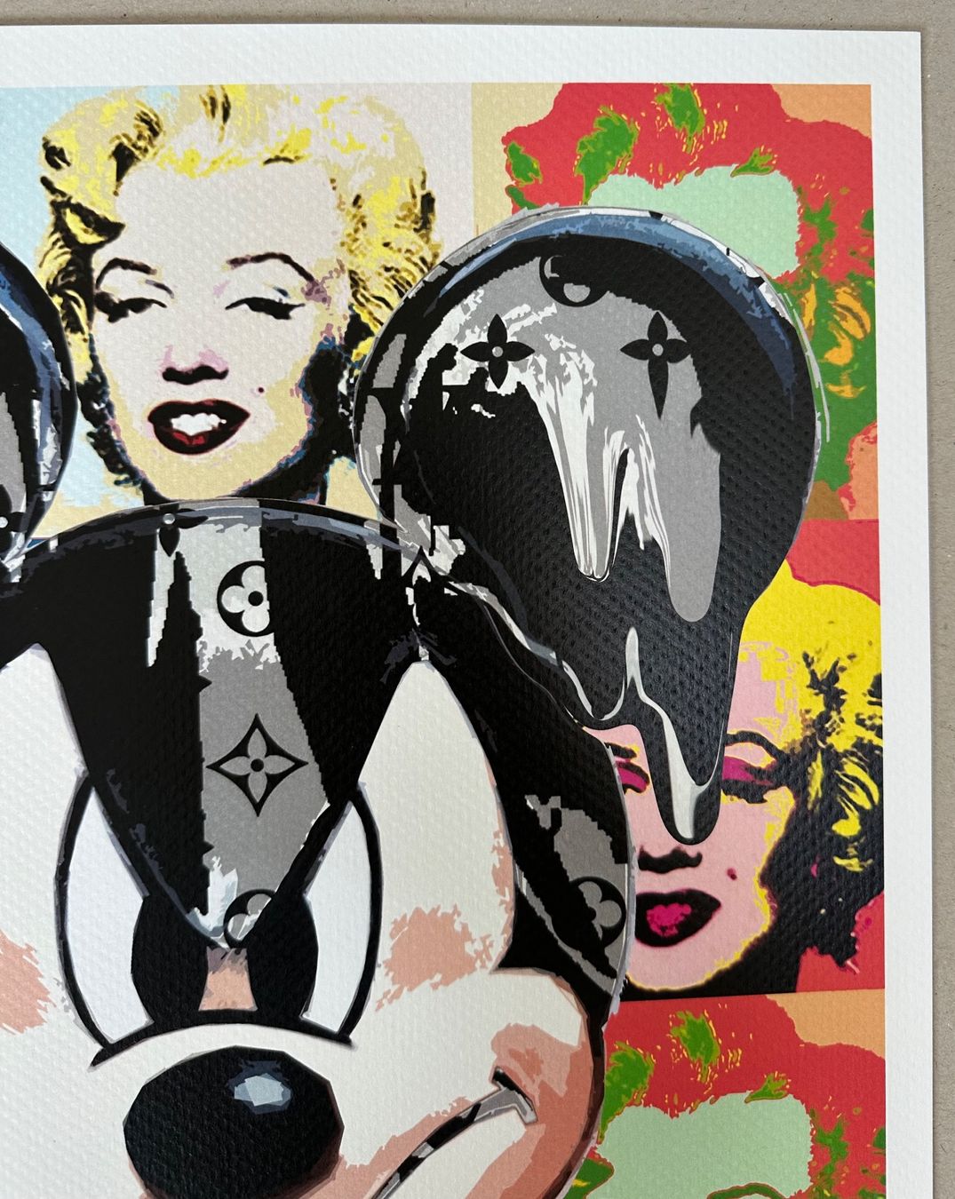 Poster & Bilder: Death: Monroe Angry Mickey, signiert – Neu (gemäss Beschreibung) aus Meilen von Smgdesign 4