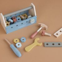 Boîte à outils en bois Little Dutch, 20 pièces, dès 3 ans