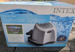 Intex Salzwassersystem Krystal Clear, gebraucht, wie neu!
