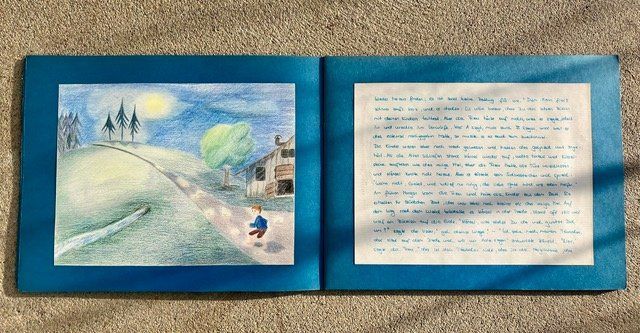 Libri: Selbstgemachtes Bilderbuch "Hänsel & Gretel" – Usato da Winterthur venduto da Barunggeli 8