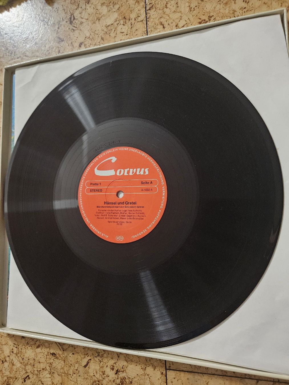 Dischi in vinile: Märchen Schallplatten Gebrüder Grimm mit Puzzle – Usato da Würenlingen venduto da grizzlyne1 2
