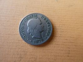 0Schweiz 1879, 10 Rappen