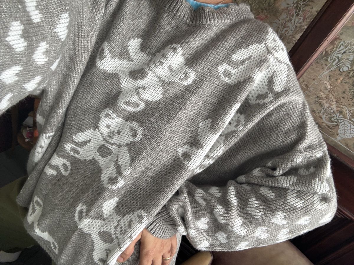 Maglioni & Felpe: Strickpullover von Terranova mit Teddybären – Usato da Obfelden venduto da cesarina10 3