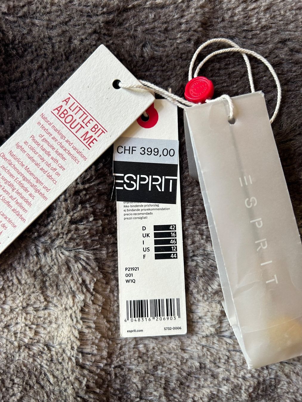 Giacche: Lederjacke ESPRIT: Lammleder, schwarz, Gr. 42, mit Etikett – Nuovo (secondo la descrizione) da Basel venduto da Interstellar85 8