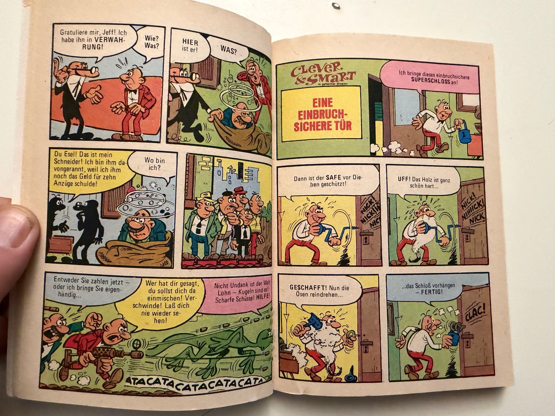 Fumetti: CLEVER & SMART JUBILÄUMS-COMIC-TASCHENBUCH NR.5 – Usato da Münsingen venduto da Ganjam 4