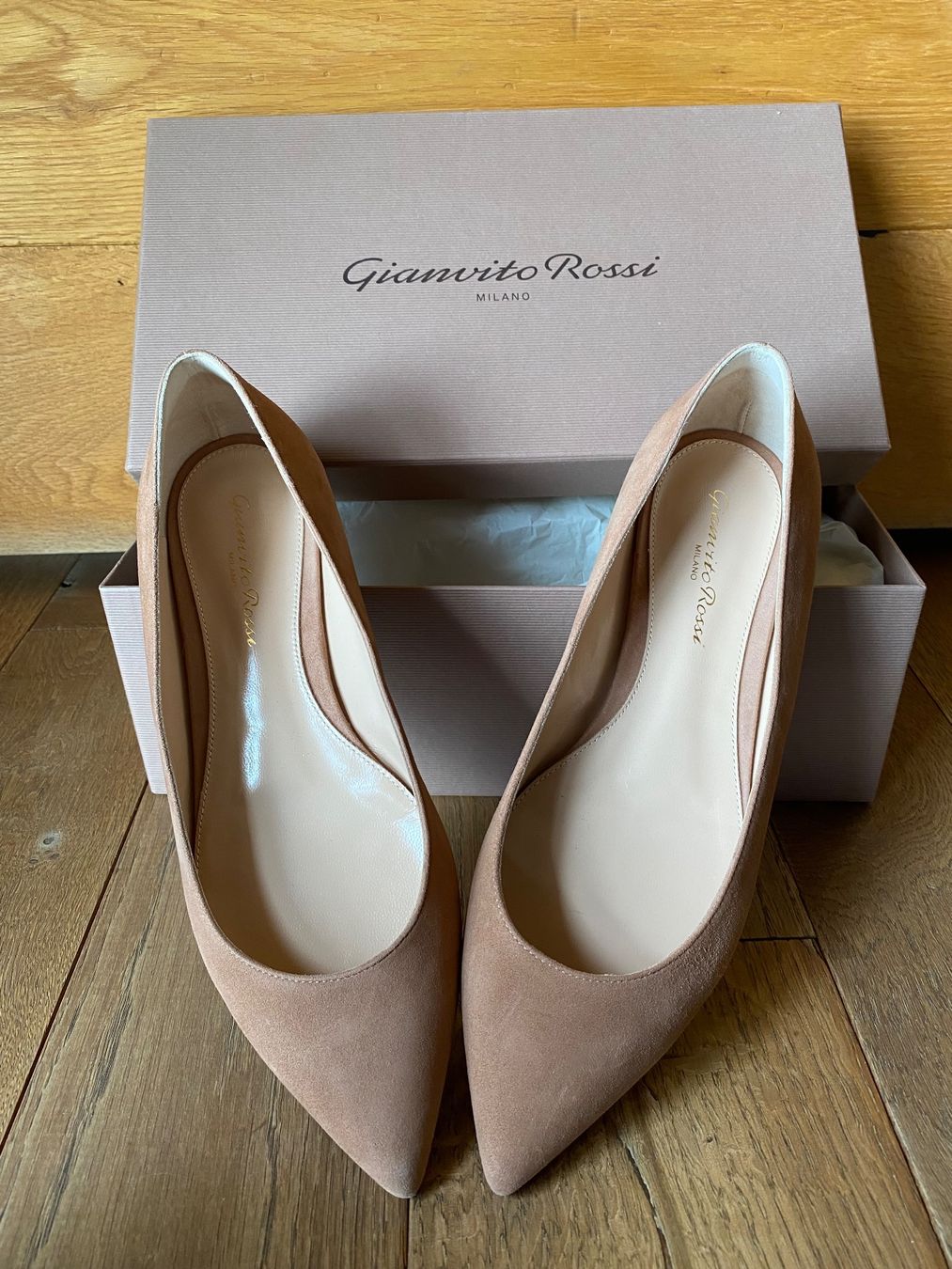 Gianvito Rossi Scarpe da donna: Escarpins Gianvito Rossi taille 37,5 neuf – Nuovo e nell'imballaggio originale da Commugny venduto da Flamantrose77 1