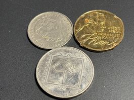 3 Medaillen verschiedene