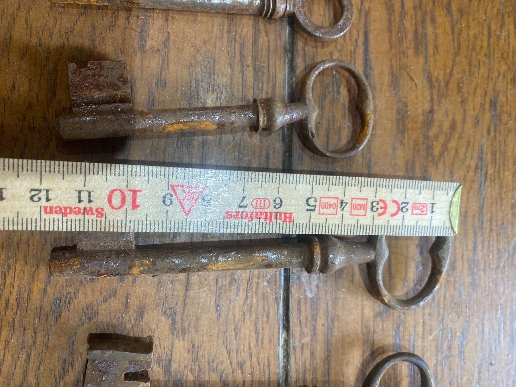 Chiavi: Lot clé clef ancienne 3-12cm O – Usato da Lajoux JU venduto da Briard0 4