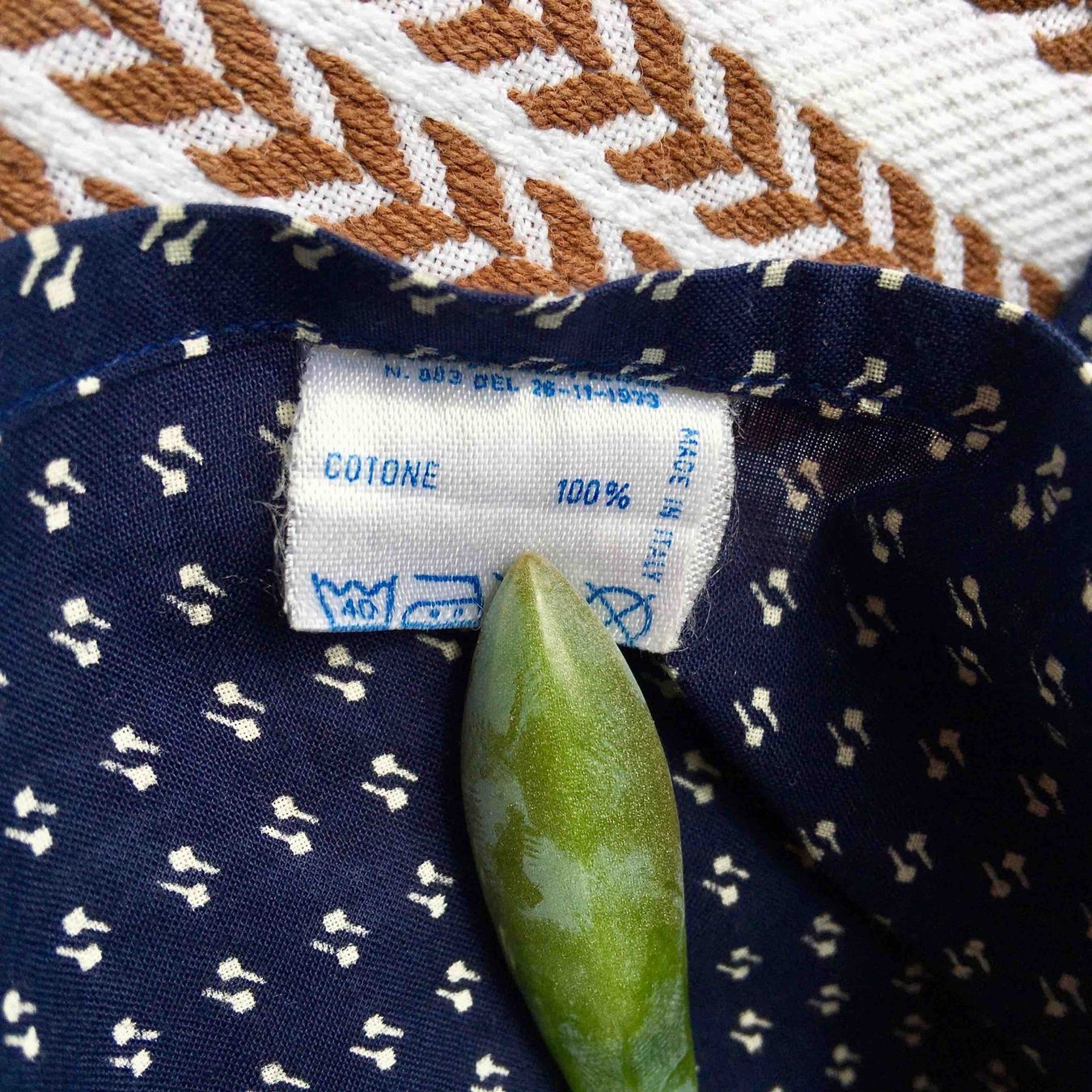 Hemden: Camicia classica italiana vintage, 1973. – Neu (gemäss Beschreibung) aus Gentilino von Maximabatellis123 7