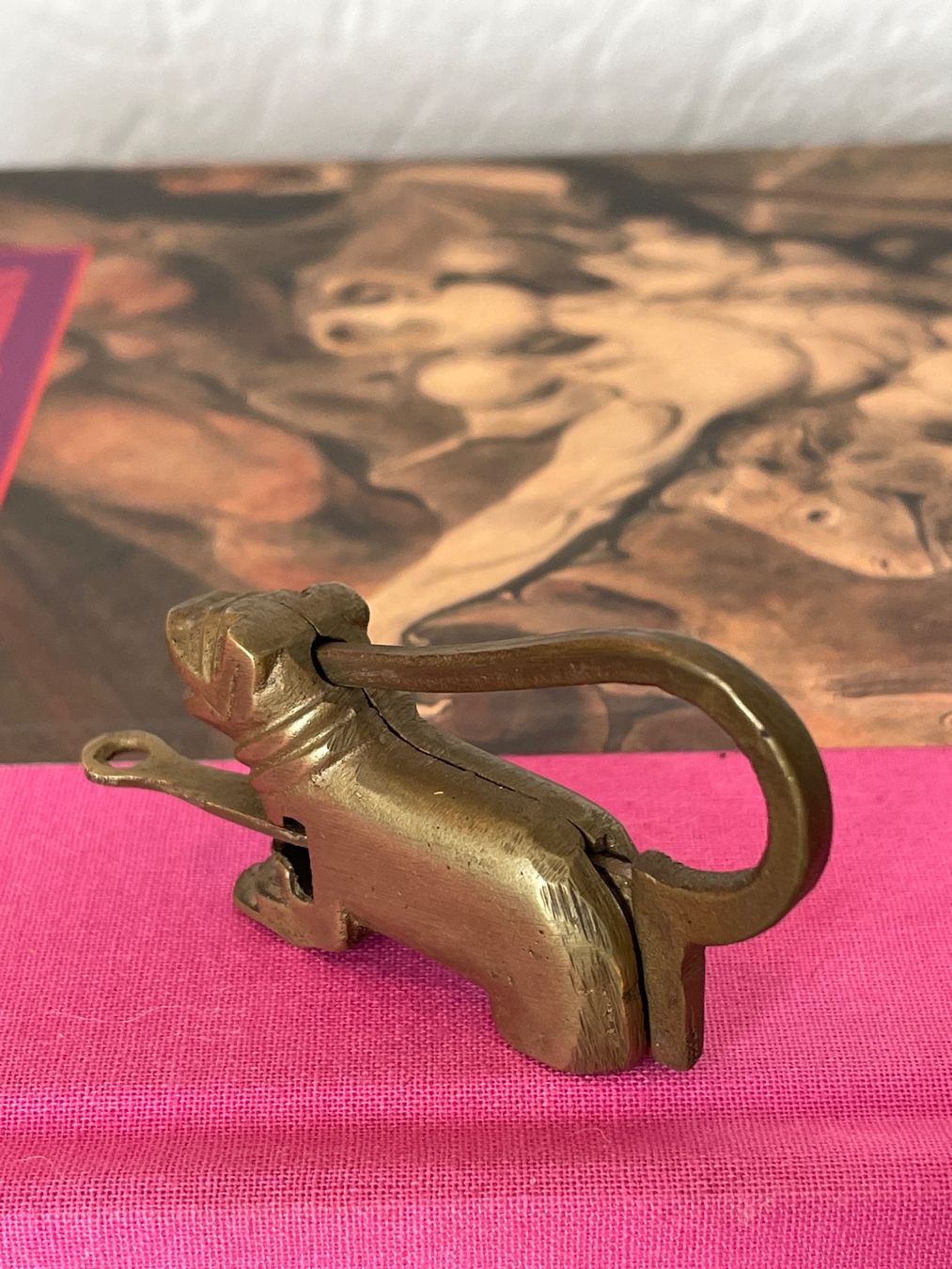 Cadenas: Antikes Chinesisches Schloss Foo Hund Messing – D'occasion à St. Gallen par Shazzz 4
