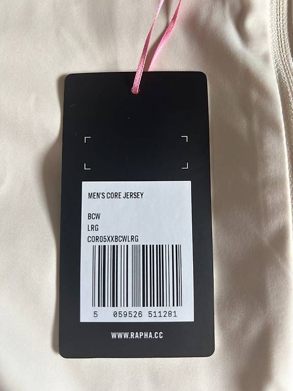 Leibchen & Hosen: Rapha Core Kurzarm-Radtrikot  neu  Grösse L  Off-White – Gebraucht aus Bern von xloui99x 1