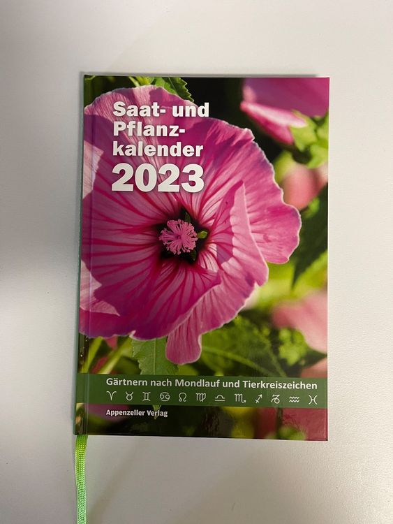 Saat und Pflanzkalender 2023, Gartenbuch/Garten Kaufen auf Ricardo