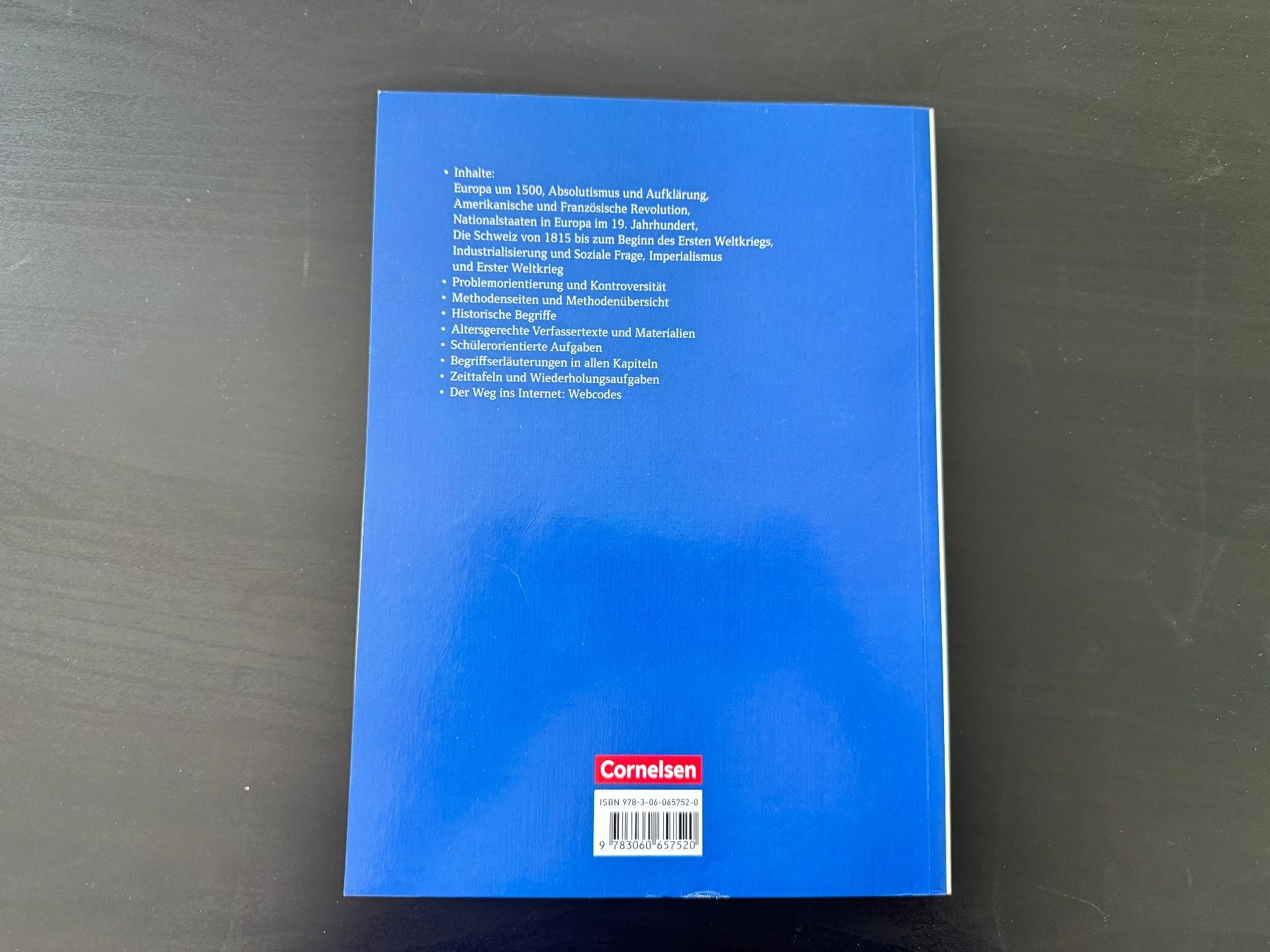 Libri: Cornelsen Schweizer Geschichtsbuch 2 – Usato da Löhningen venduto da santafe06 1