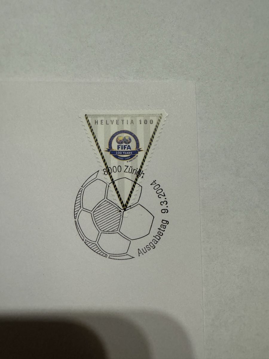 Buste & buste per spedizione: Briefumschlag 2004 Fifa 100Jahr – Nuovo e nell'imballaggio originale da Bütschwil venduto da sof_p98b 1
