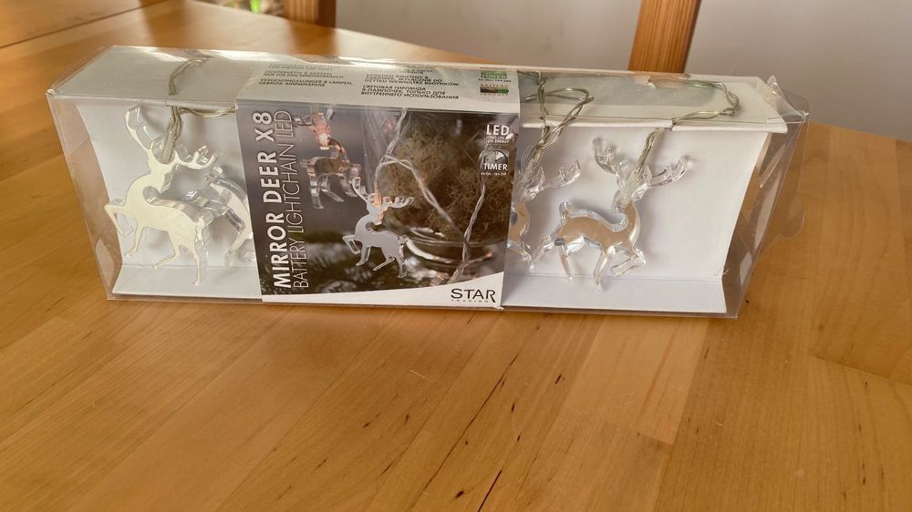 Lichterkette Hirsch LED Batterie Kaufen auf Ricardo