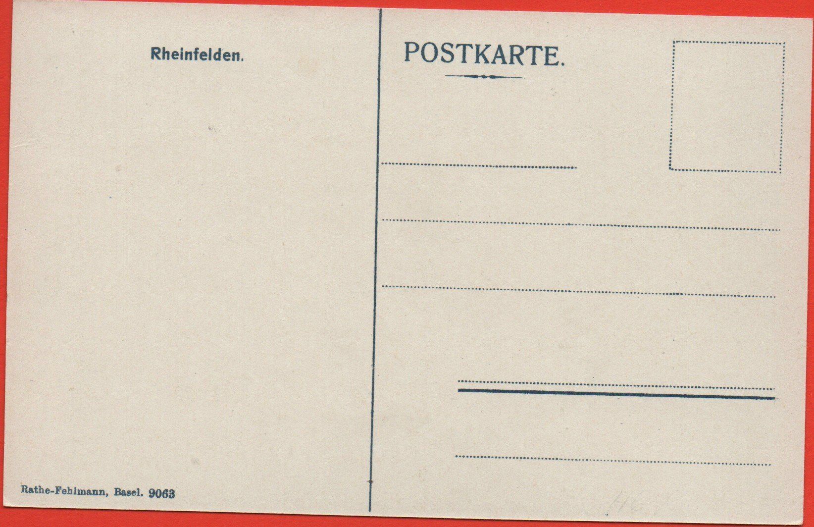 Cartoline postali: RHEINFELDEN Hotel Krone Kutsche – Nuovo (secondo la descrizione) da Jona venduto da philajona 1