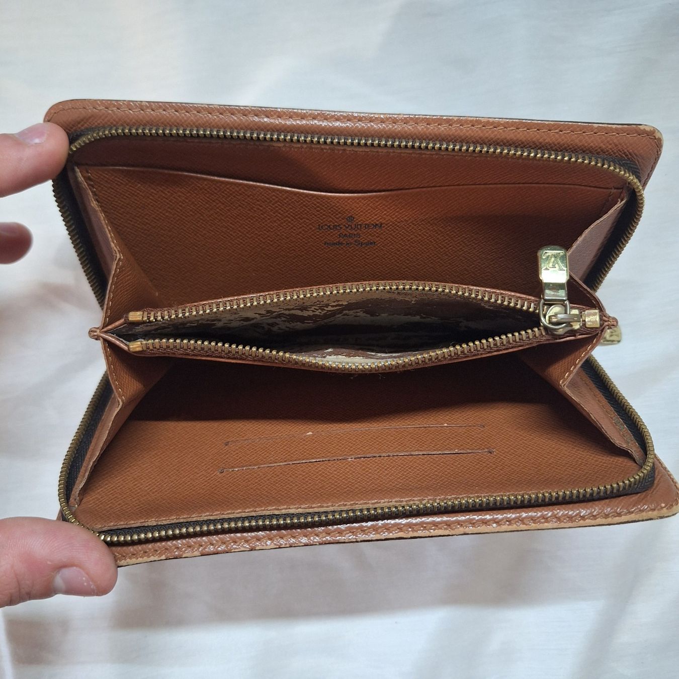 Louis Vuitton Portamonete: Louis Vuitton Zippy Wallet - Monogram Canvas – Usato da Kilchberg ZH venduto da mrmame 2