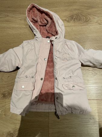 Sehr praktische zweiteilige Winterjacke Gr. 80