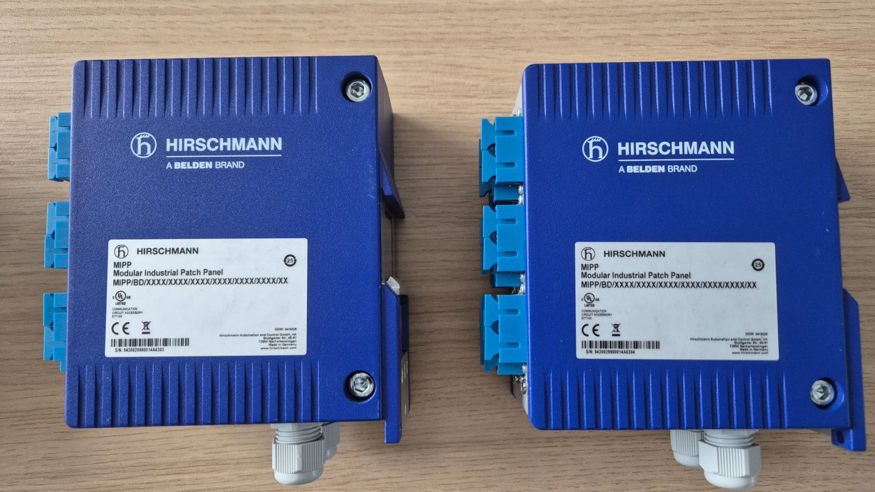 Altri accessori: 2x Hirschmann MIPP Modular Industrial Patch Panel – Usato da Sax venduto da Rwalter77 1