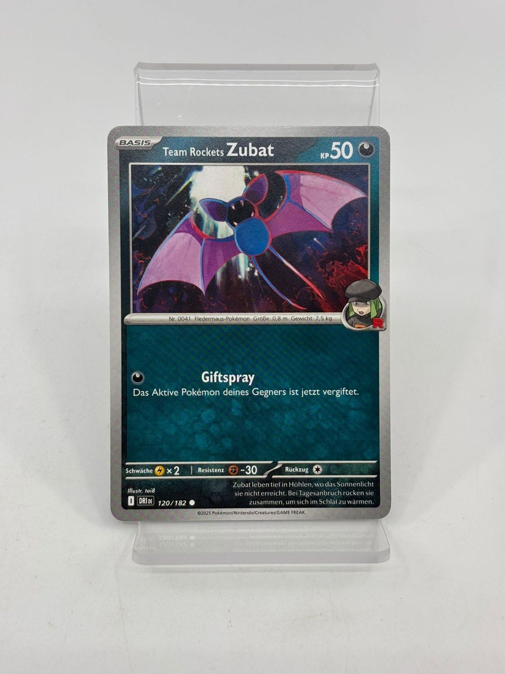 Pokémon Sammelbilder & Trading cards: Pokemon Team Rockets Zubat 120/182 – Gebraucht aus Herisau von Pokemon2026