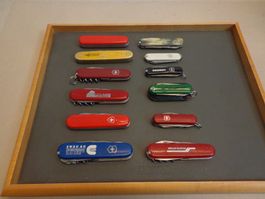 12 gebrauchte Victorinox Sackmesser ab 1.-