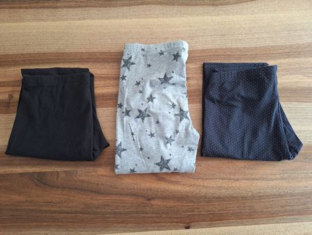 Kleiderpaket 08 (3 Leggins, 2x 3/4)