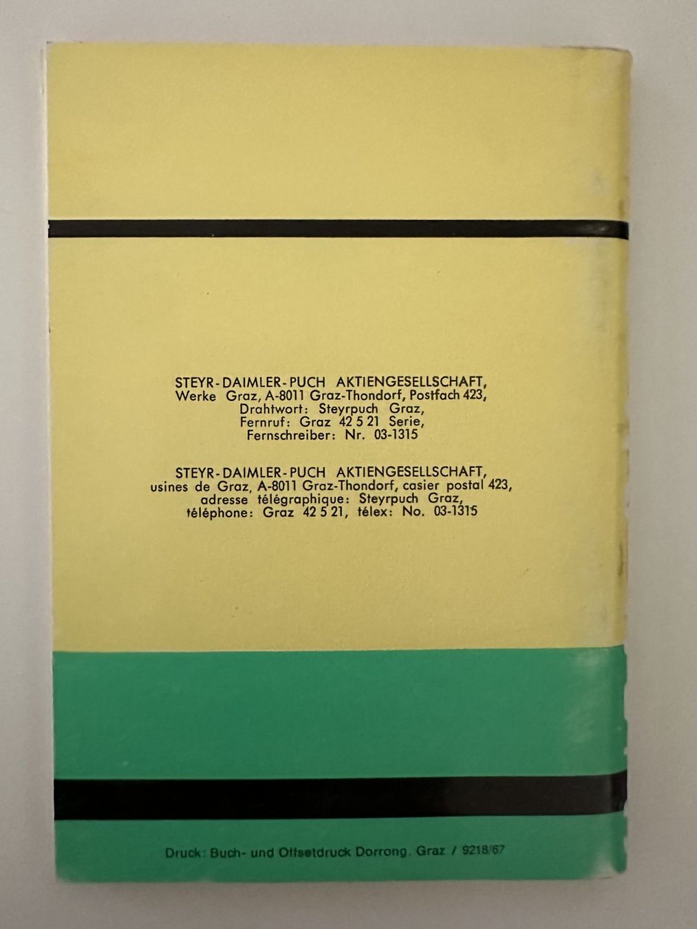 Bücher: Original Puch X30 Anleitung 907.1.71.050.1 – Gebraucht aus Oberägeri von verwuester 1