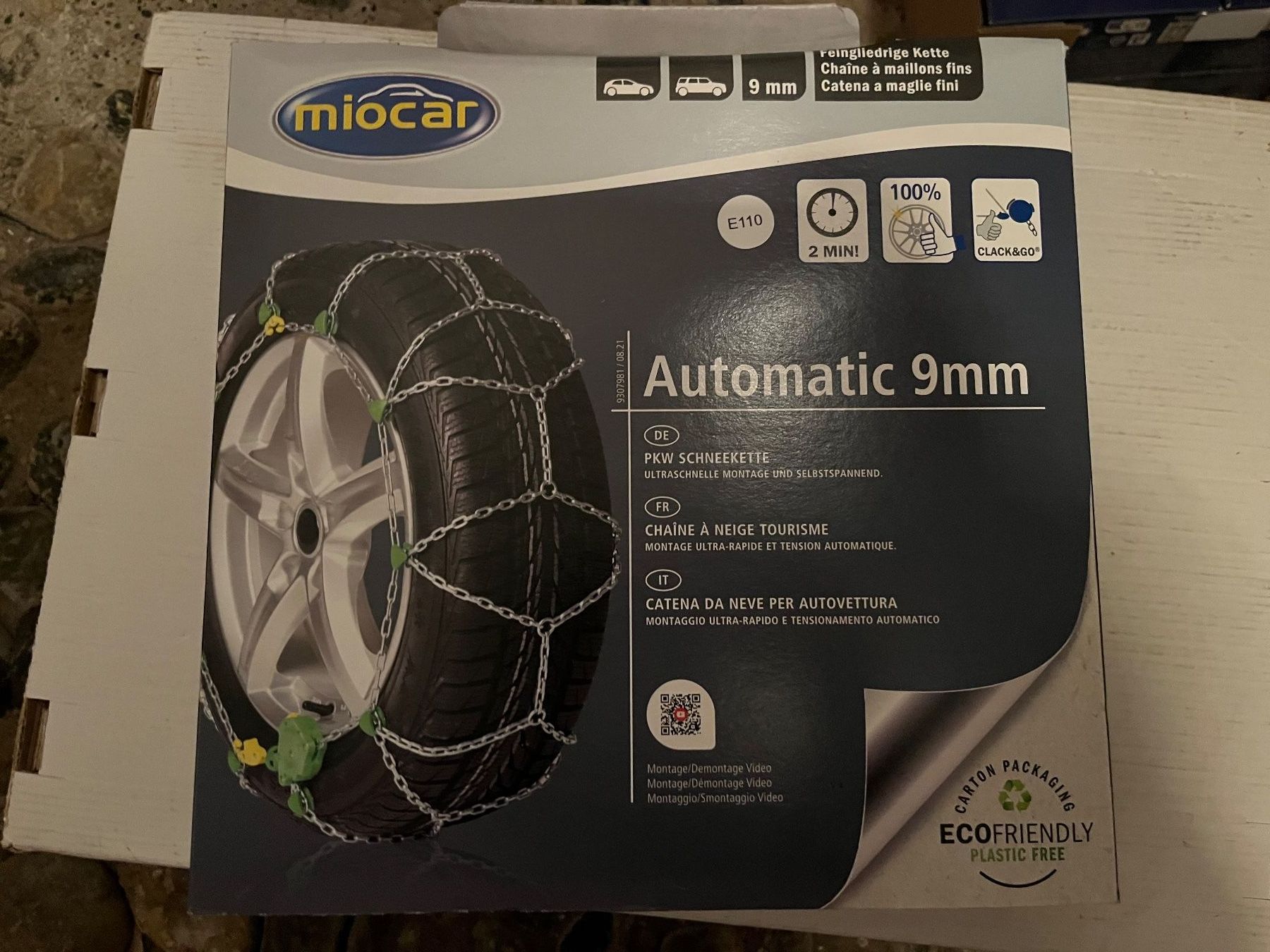 Schneeketten: Neue MIOcar Schneeketten 9mm Automatic – Neu und originalverpackt aus Bern von Vineb